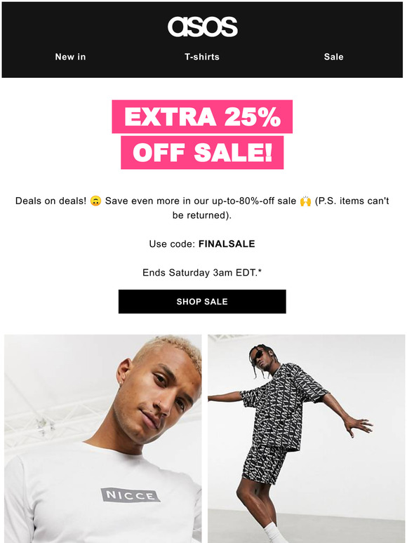 Asos final sale