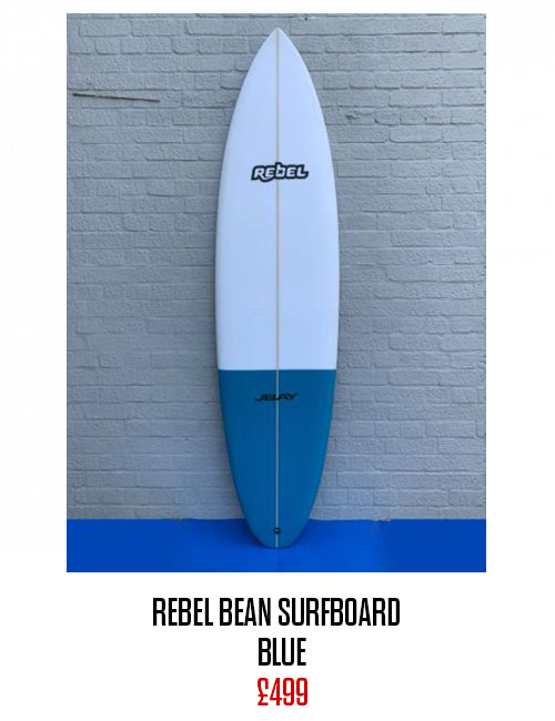 rebel foam surfboard