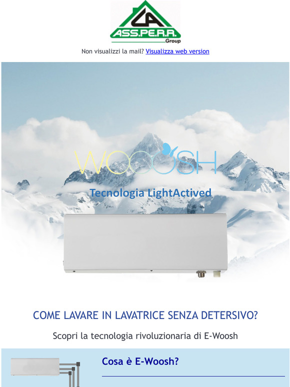 Lavare senza detersivo? Si pu!
