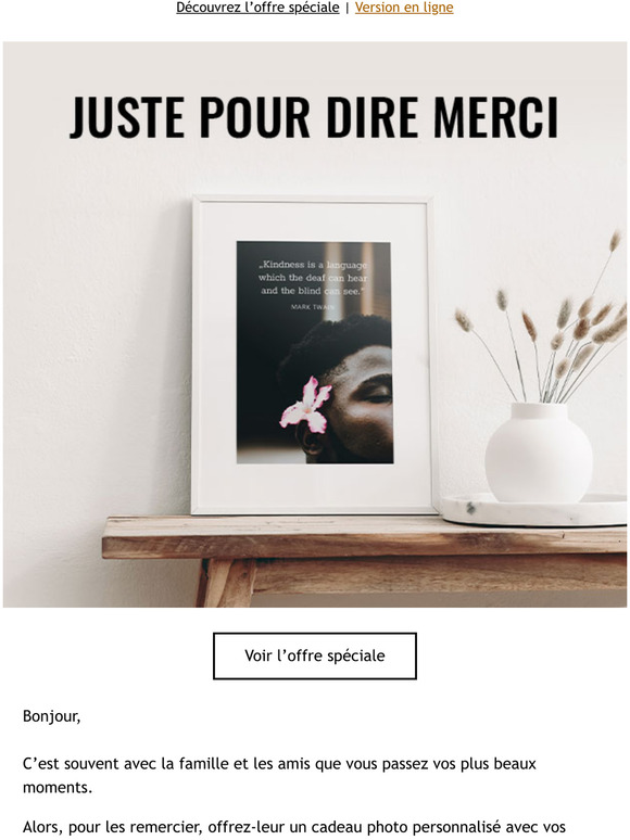 Un  merci  faut 1000 mots