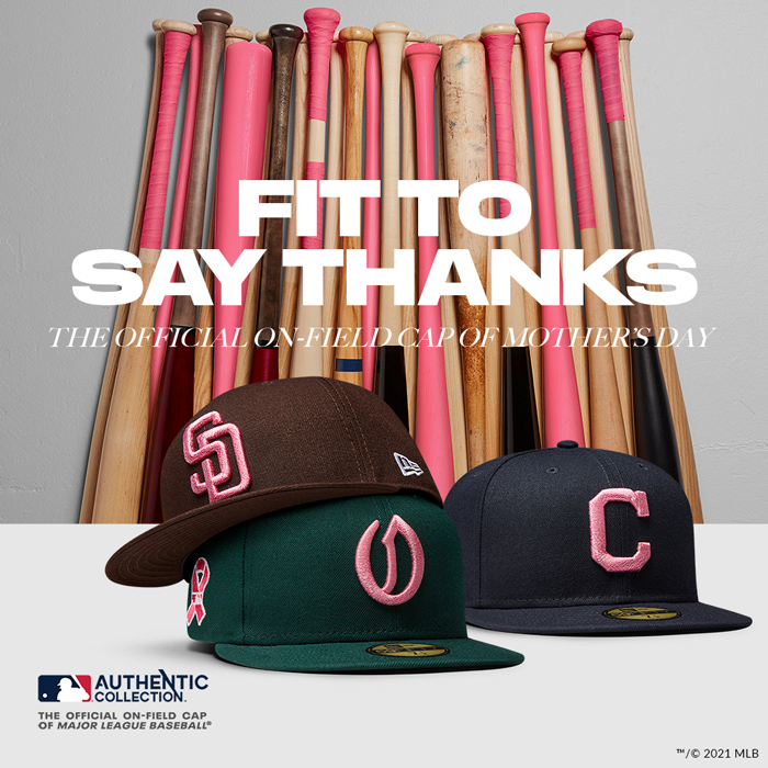 Fit for Mother's Day. The official on-field cap of Mother's Day is