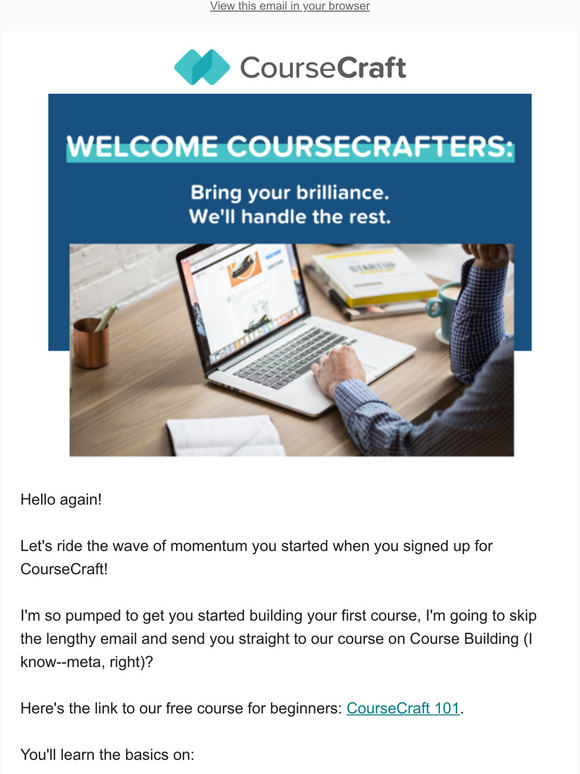 CourseCraft The most important things to know about course building