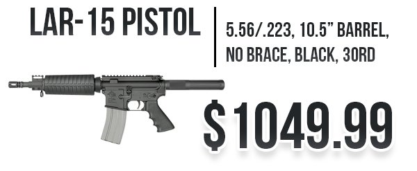 LAR-15 Pistol available at Impact Guns!