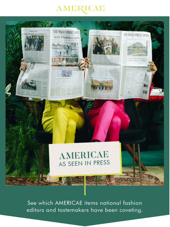 AMERICAE As Seen In Press
