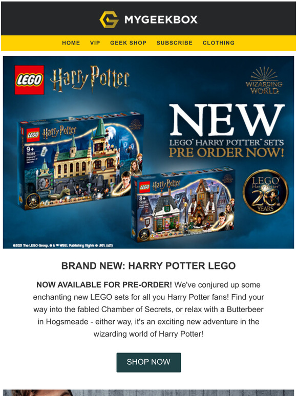Alert! New LEGO Harry Potter Sets - Be Quick | 2 For 20 Selected LEGO Sets