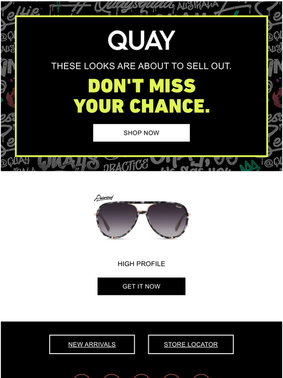 Quay sunglasses store locator Clearance