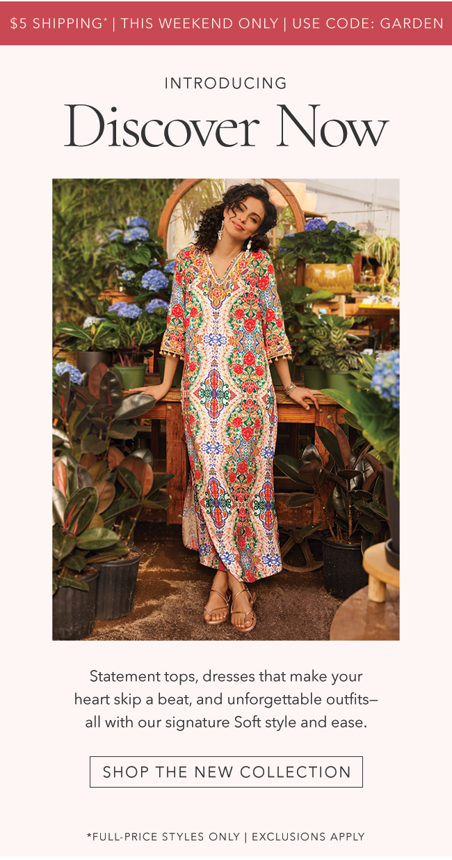 Soft Surroundings First look at our NEW collection (+ 5 shipping