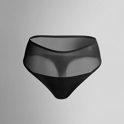 The Sheer High Waist Thong 