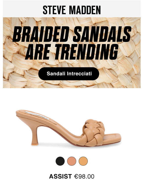 Steve Madden Italy: Tacchi o sandali intrecciati? | Milled