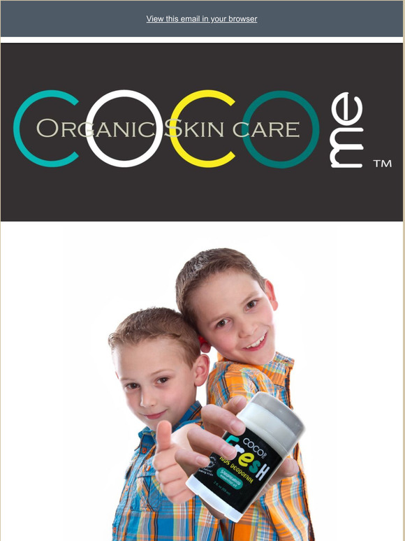 Tween Body Odor - New CocoMe Fresh