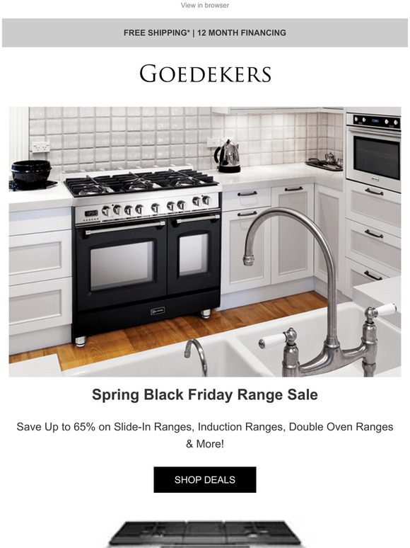  Cook It Up with Spring Black Friday Cooking Appliance Deals!