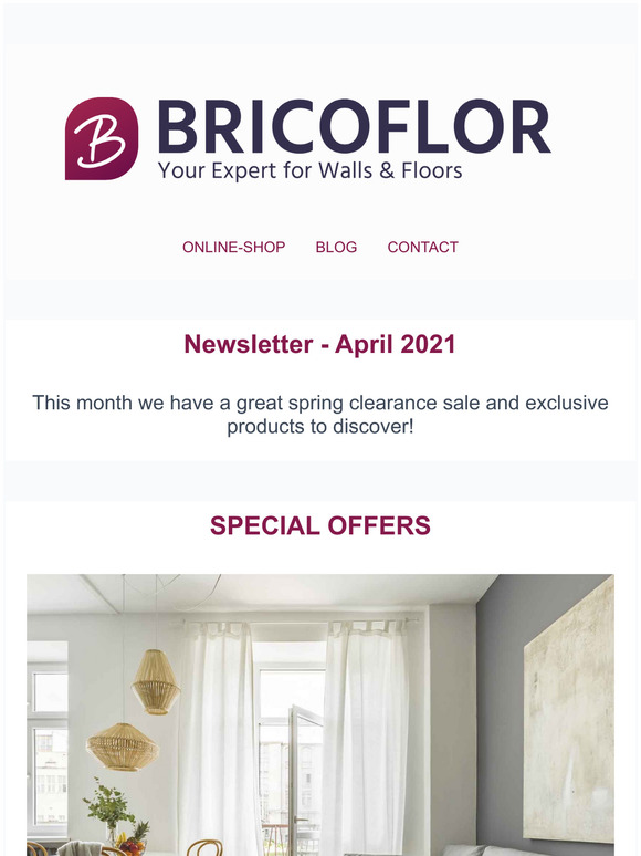 In April, renovation becomes easy!