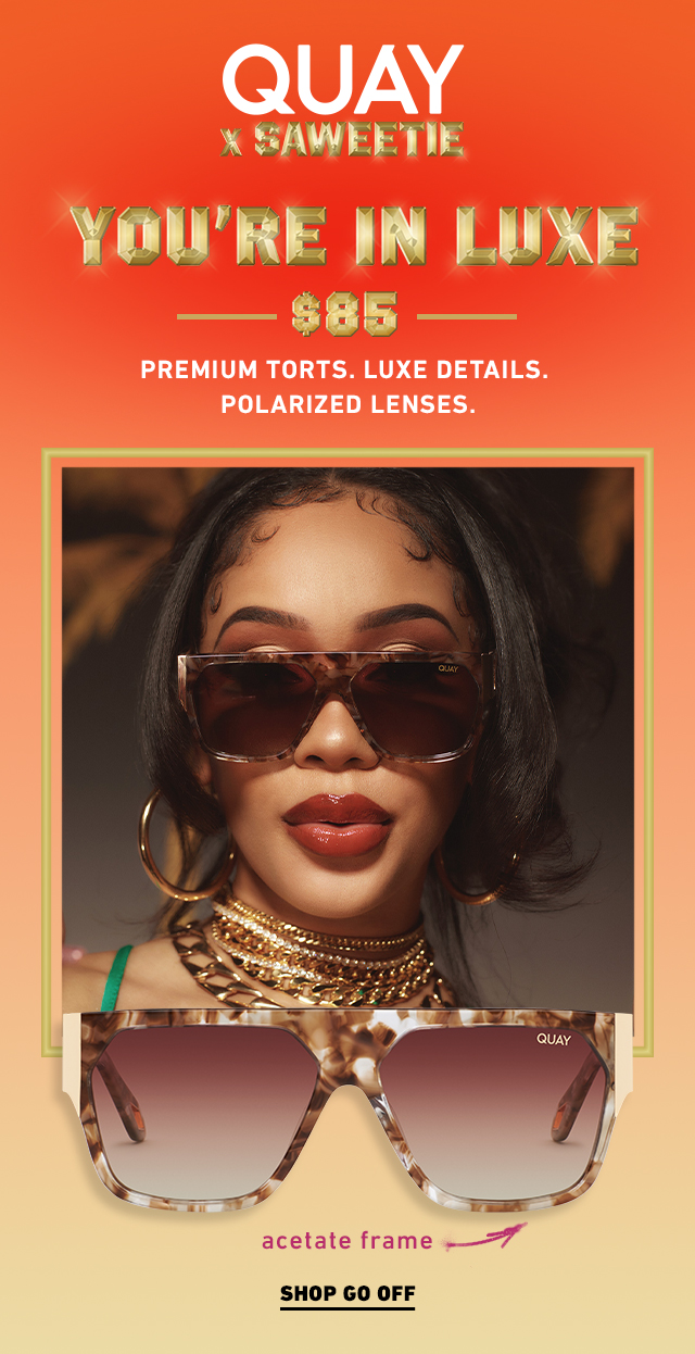 saweetie sunglasses quay