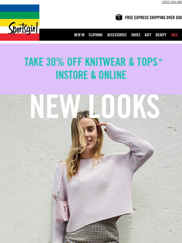 sportsgirl knitwear