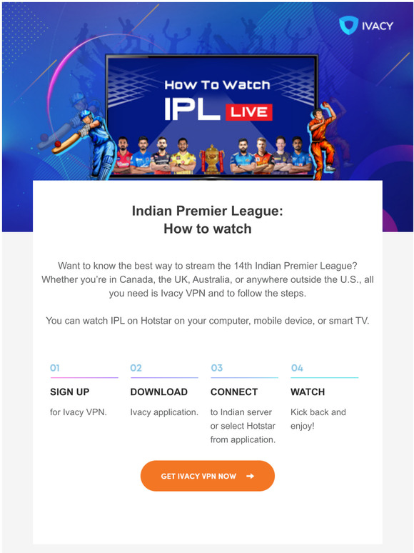 Watch Indian Premier League from ANYWHERE: solution inside
