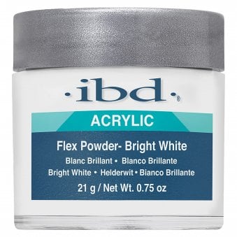 Acrylic Flex Nail Powder - Bright White 21g (71831)