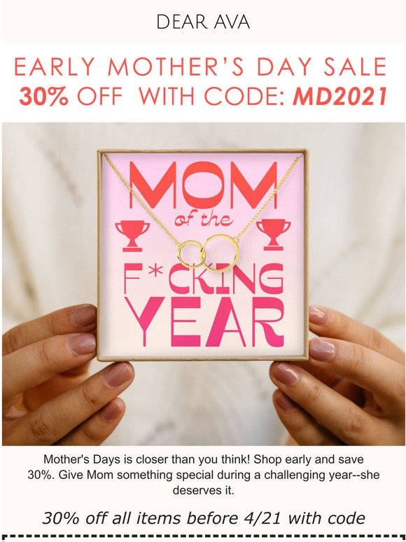 Did you remember to buy Mom a gift for Mother's Day?