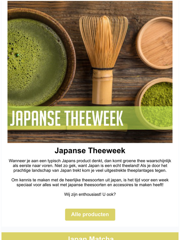 Japanse theeweken