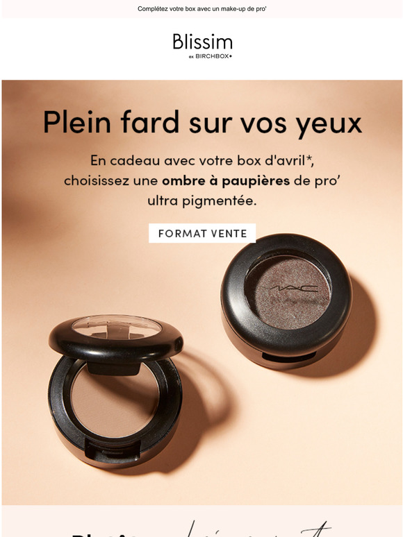 En cadeau : une ombre  paupires M.A.C