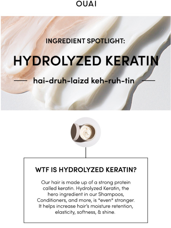 OUAI THE Ingredient Your Hair Needs Milled