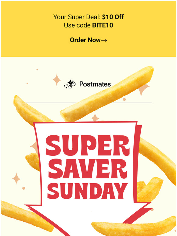 Its Super Saver Sunday! 