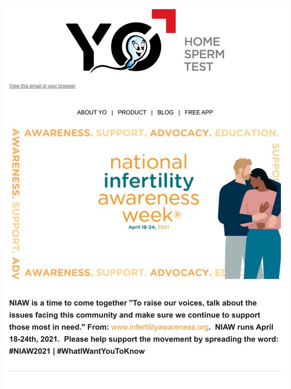 Time to Try? A Gift for National Infertility Awareness Week