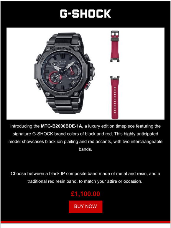 G Shock Uk New Week New Timepiece The Mtg B00bde Is Here Milled