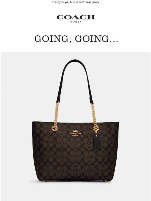 coach marlie tote bag