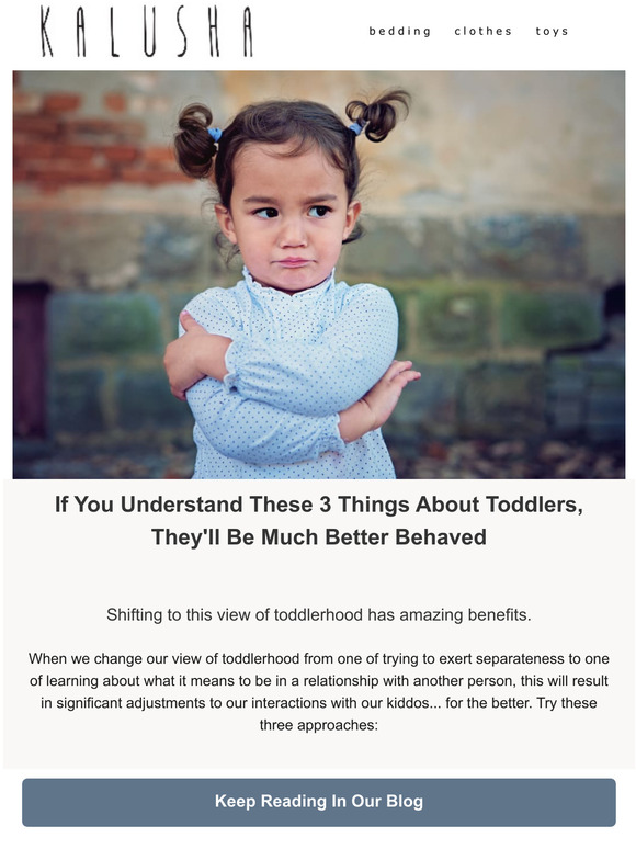 3 things about toddlers!