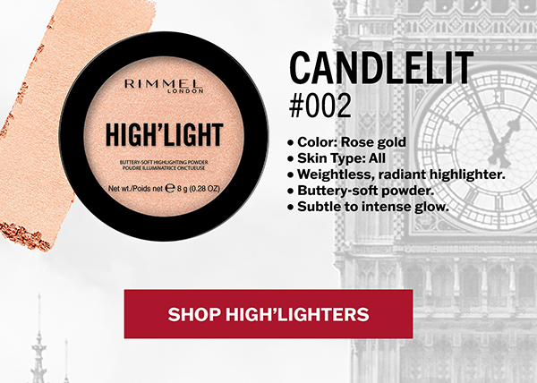 HIGH'LIGHT buttery-soft highlinghting powder Rimmel London Sombras