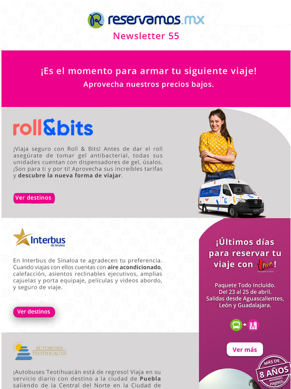 Viaja cmodo y seguro con nuestros aliados 