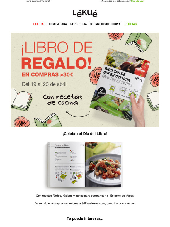 Lekue ES: Un libro de recetas de REGALO para ti! | Milled