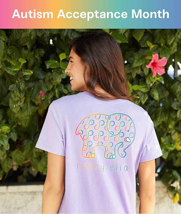 Ivory ella autism shirt Clearance