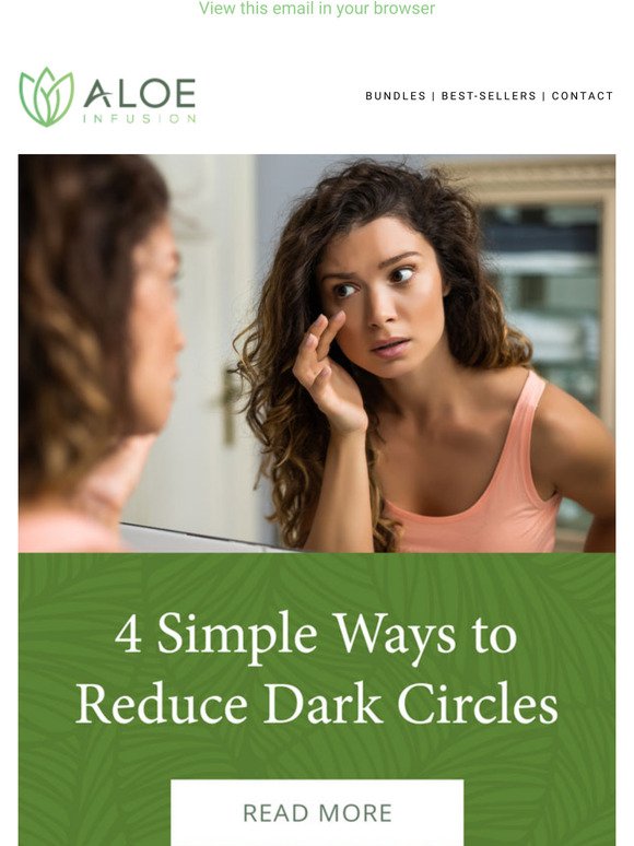 Dark Circles Bringing You Down? 