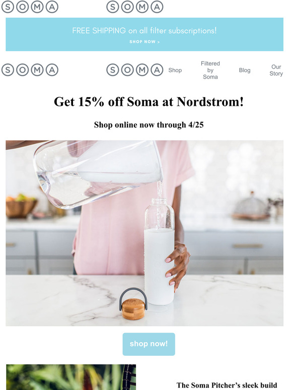 Shop 15% off at Nordstrom!