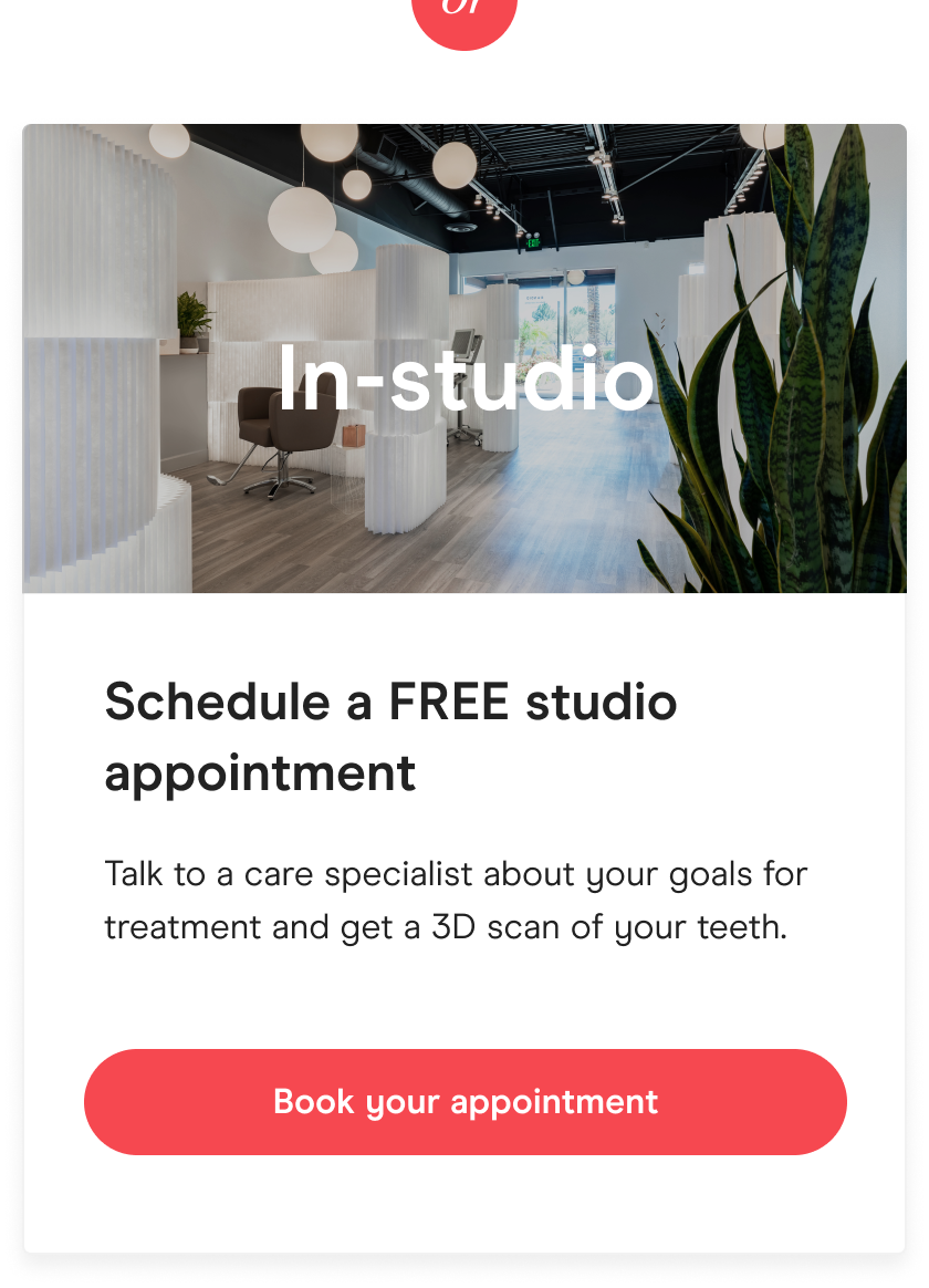 Book a FREE studio appointment