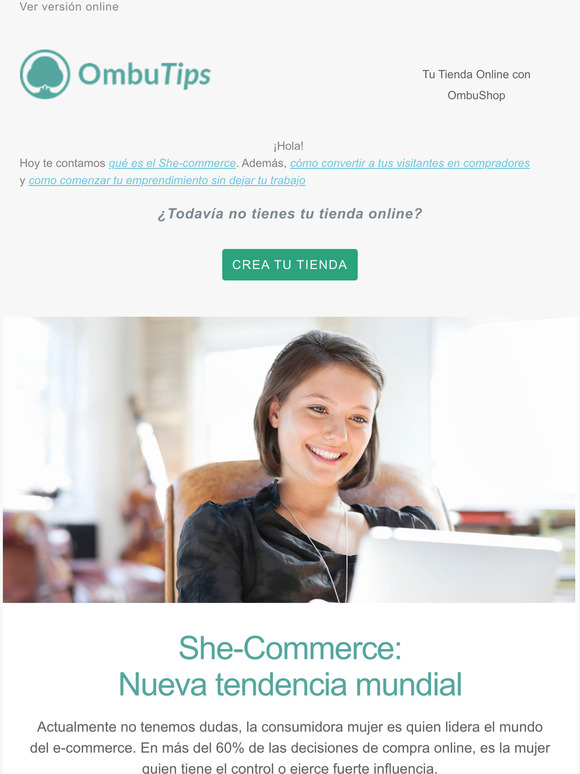 She-Commerce:Nueva tendencia mundial#OmbuTips