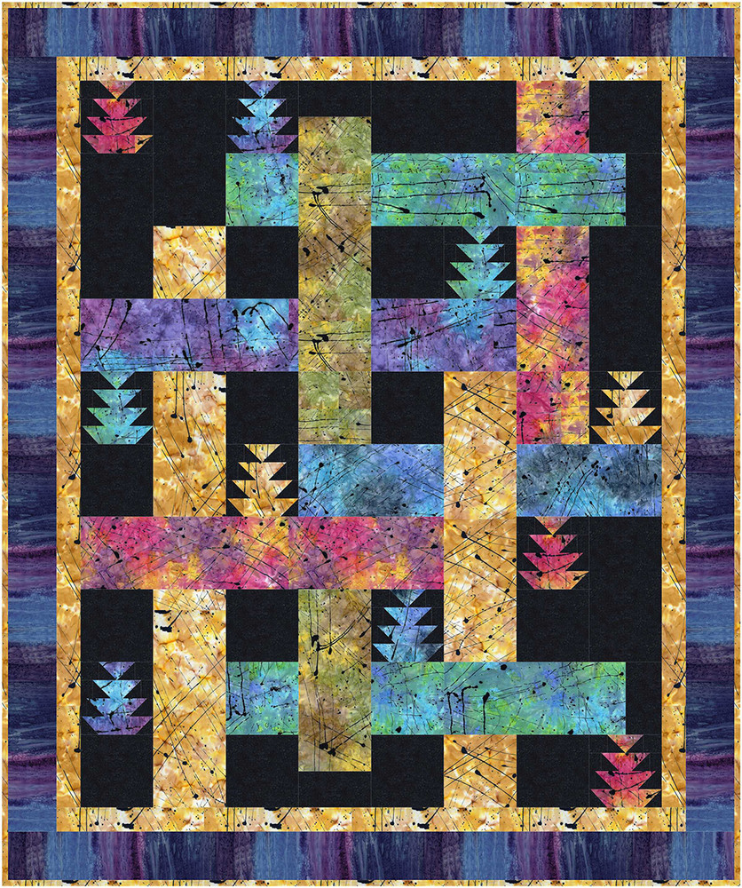 Keepsake Quilting Colorful Kits And Fat Quarters in Shades Of The Season! Milled