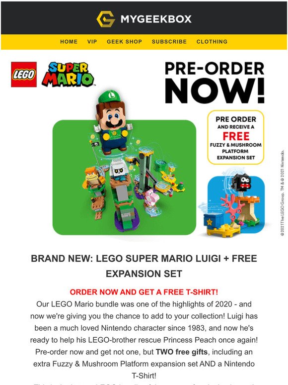  I'm a-Luigi, number one! Exclusive Brand-New Lego Luigi Bundle 