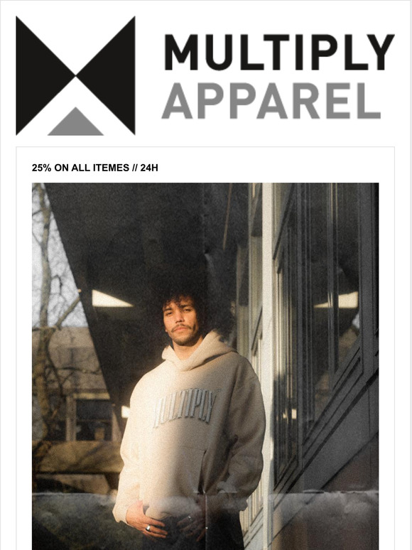 25% on all Itemes // 24h