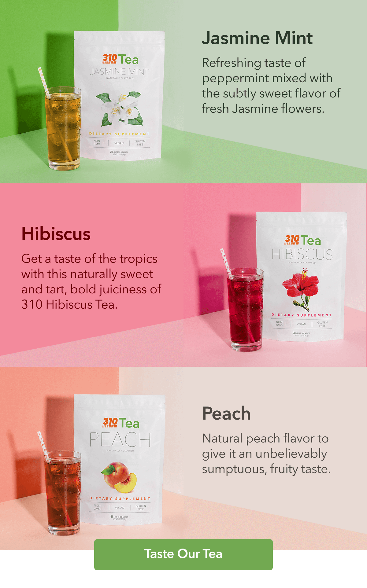 310 Nutrition 24 Hour BOGO Tea Sale Milled