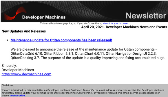 April 20, 2021. Developer Machines News