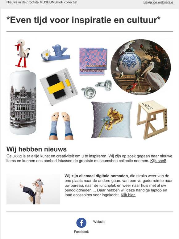 Veel nieuws in onze MUSEUMSHoP collectie!