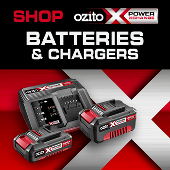 Ozito power x online change battery and charger