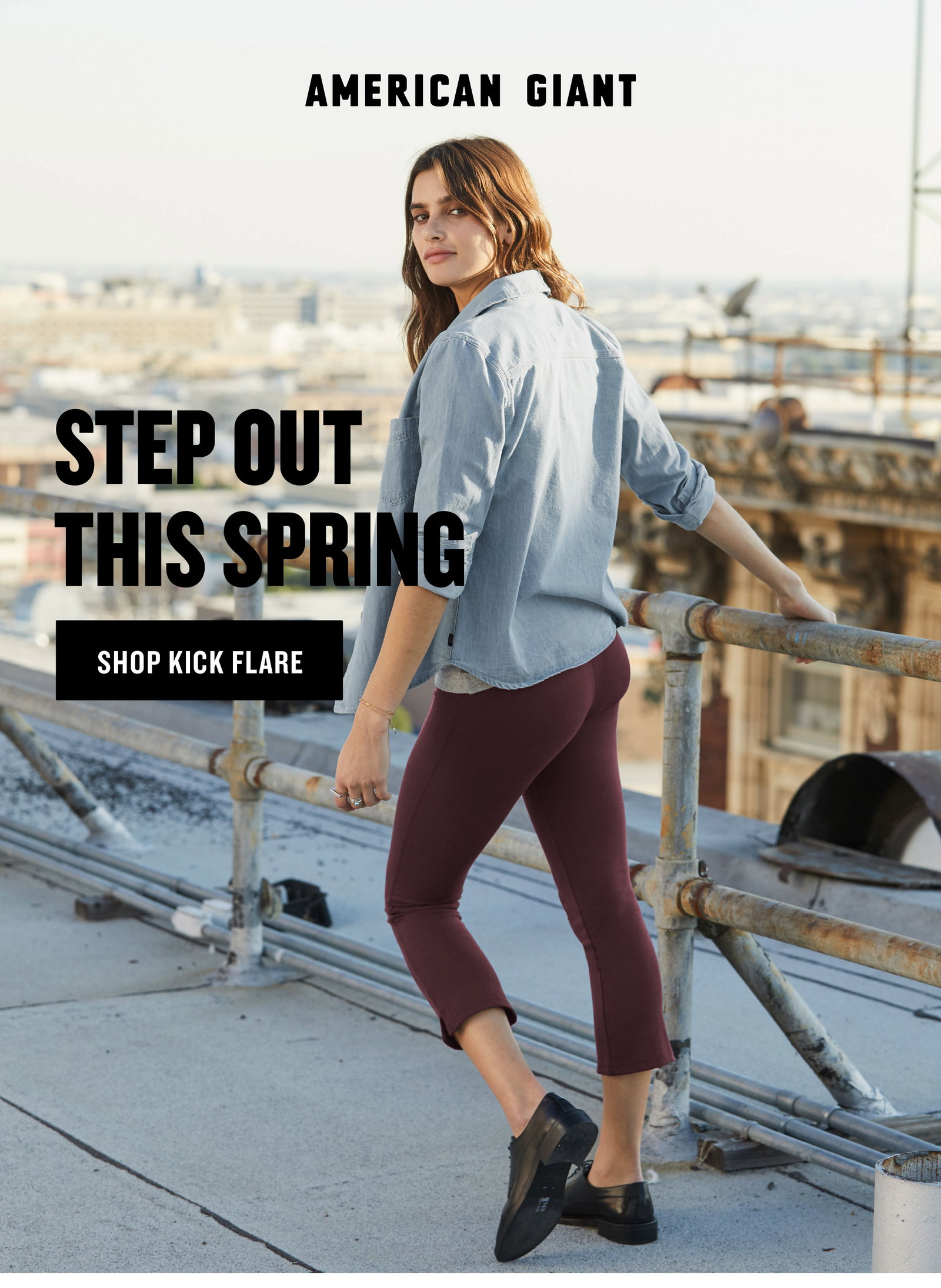 Ponte Legging Kick Flare 