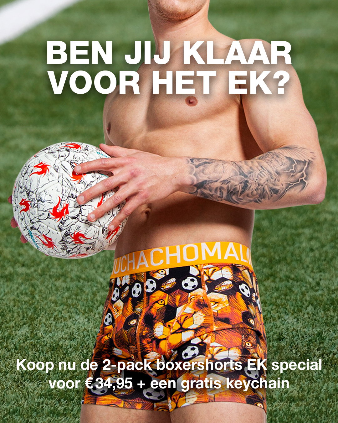 Muchachomalo: Support het Nederlands elftal met onze unieke EK boxershort  voor een speciale prijs 34,95 | Milled
