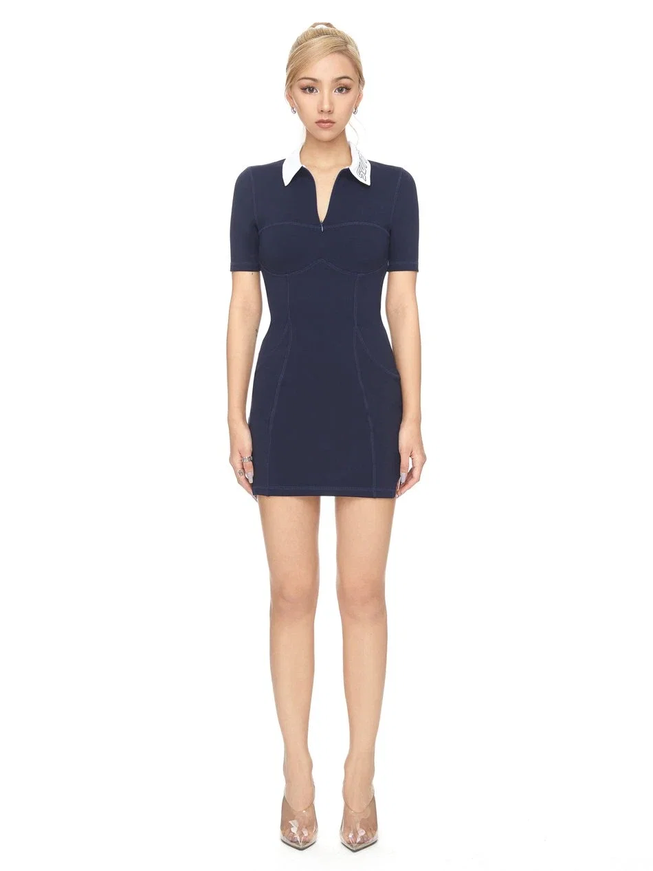 SVNDZ Sport Polo Dress