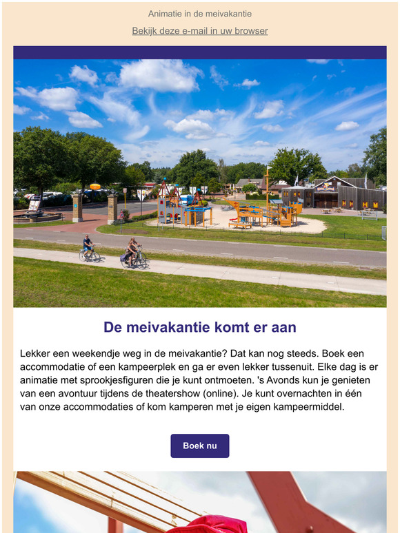 De meivakantie komt er weer aan