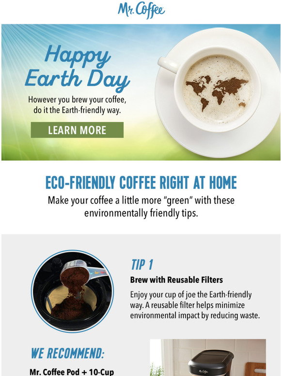 Mr Coffee: You've Got Espresso Mail! It's National Espresso Day