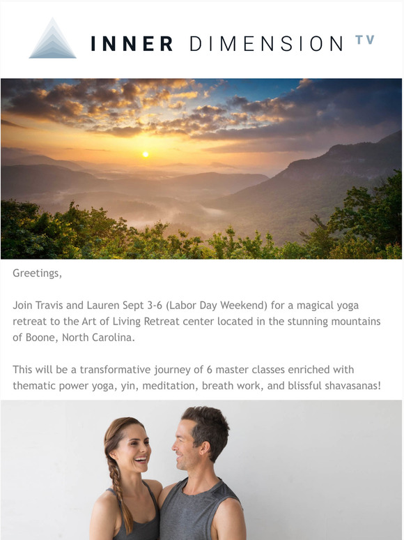 Inner Dimension Media Yoga Retreat Sept 3 6 Milled